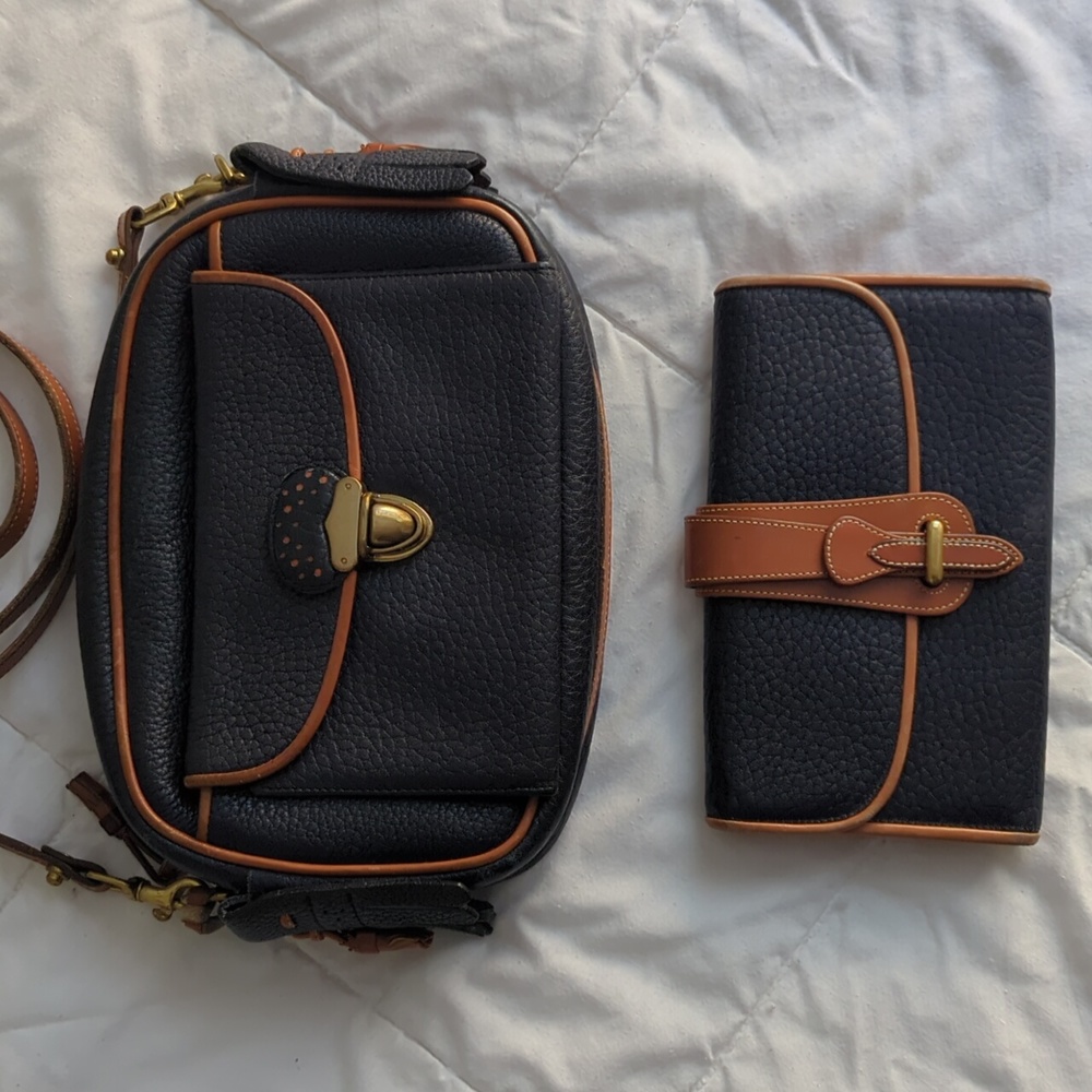 Authentic Dooney & Bourke Wallet and Crossbody